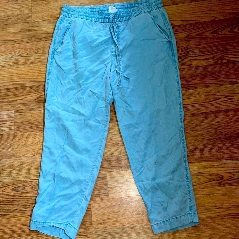 Gap chambray easy pants